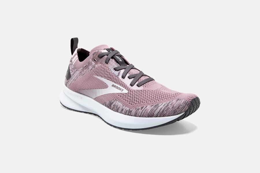 Brooks Levitate 4 Road Running Shoes Womens Pink/White 460972-IZO